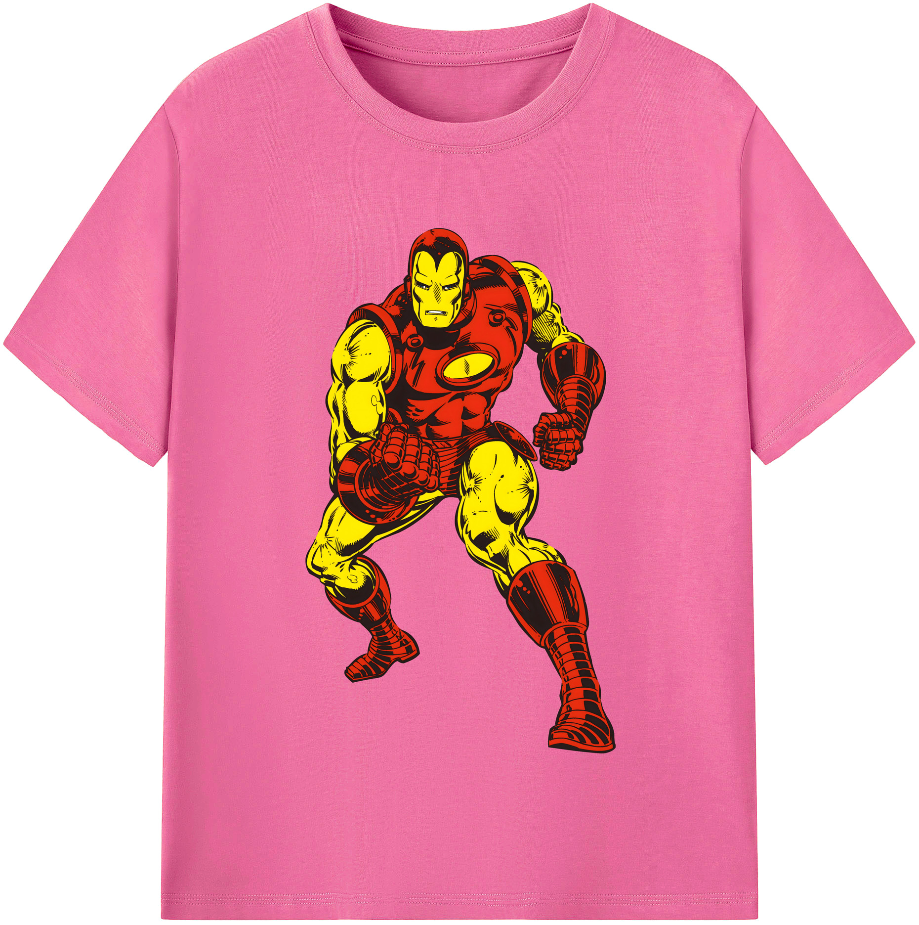 （画像用） アベンジャーズ The Avengers レディースカジュアルプリントTシャツ（綿100％）